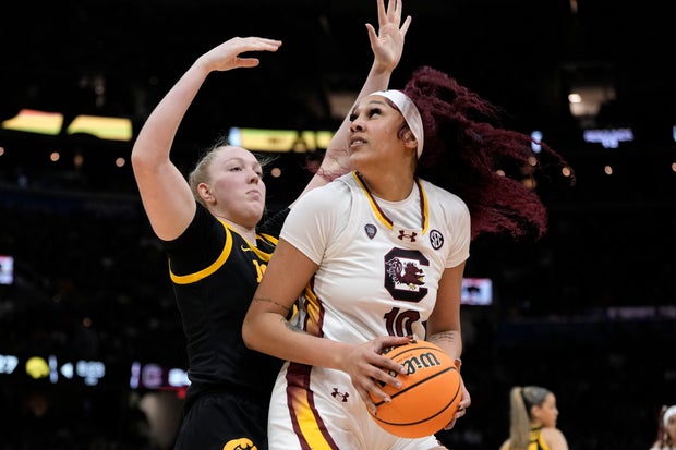 Baloncesto de la NCAA de Iowa y Carolina del Sur