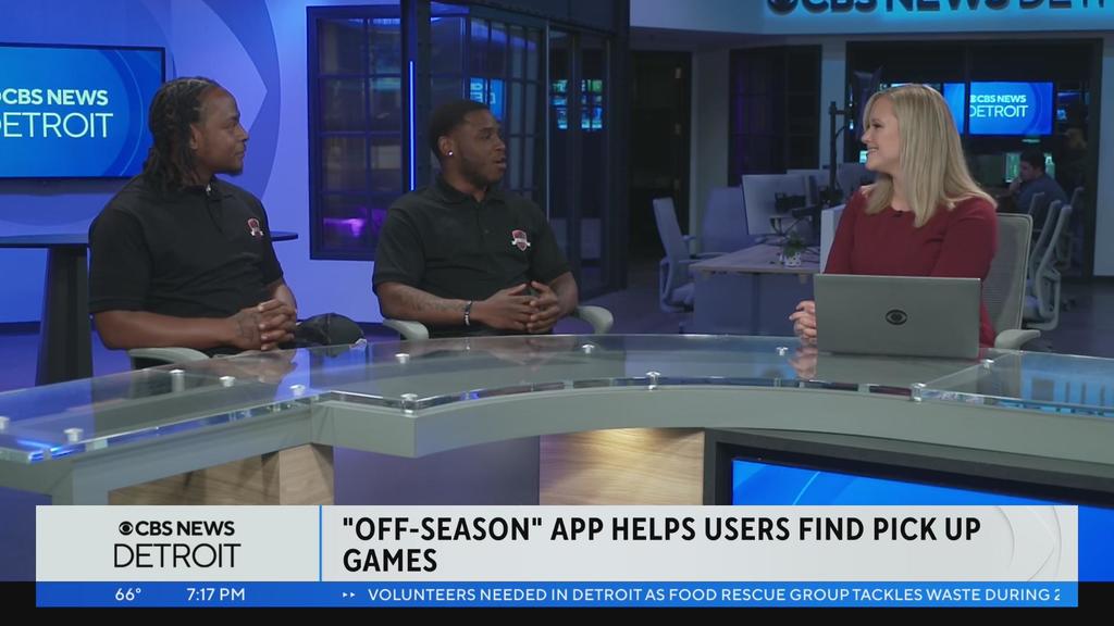 "Off-Season" app helps find nearby pick-up games