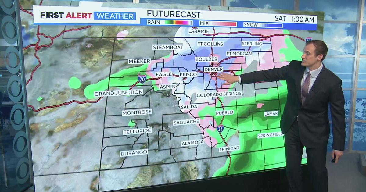 April snow showers are making a return to Denver, Colorado high country