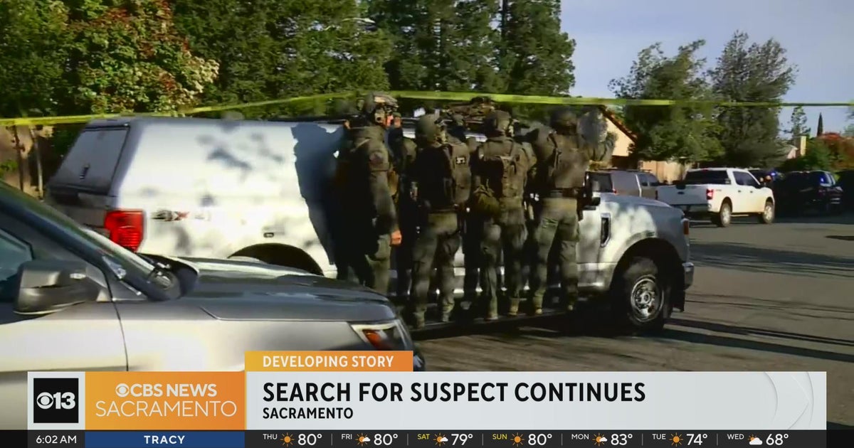 Search for suspect continues after standoff with armed suspect in south Sacramento