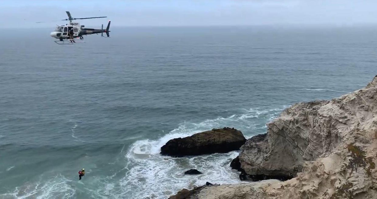 Driver dead after vehicle plunges over 200-foot cliff along Highway 1 ...