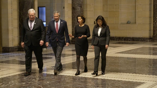 Raimondo with coworkers