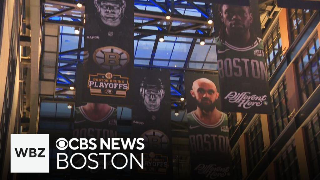 Excitement building ahead of Bruins, Celtics playoffs at TD Garden