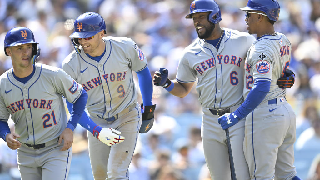Marte's 3-run homer, Alonso's brilliant play carry Mets to win over
Dodgers
