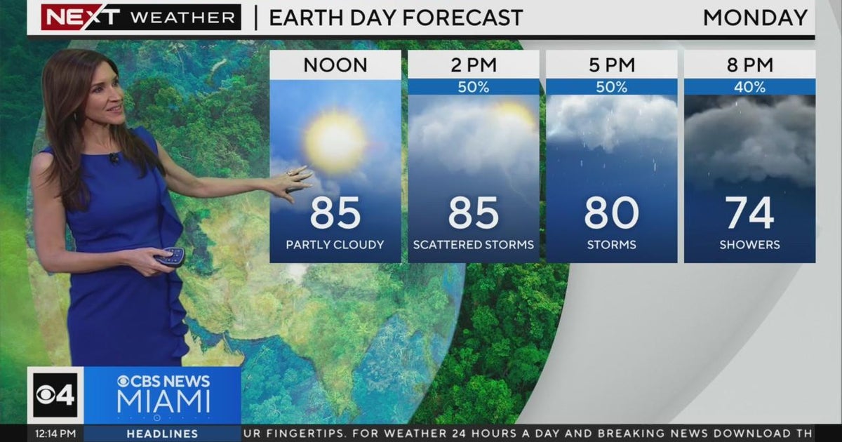 South Florida Weather for Monday 4/22/2024 12PM - CBS Miami