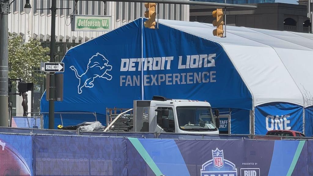 Transforming Hart Plaza into the ultimate fan experience during 2024
NFL Draft in Detroit