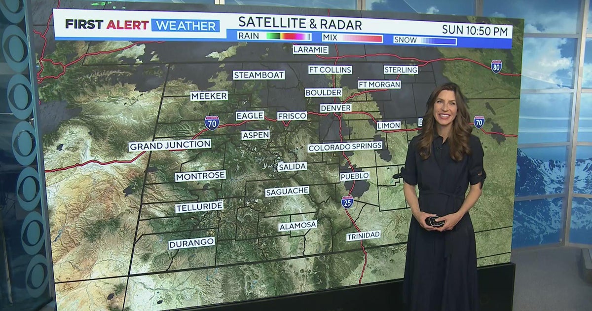 Denver weather: Warm and windy to start the week - CBS Colorado