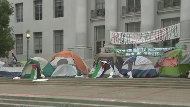 UC Berkeley Sproul Hall encampment 