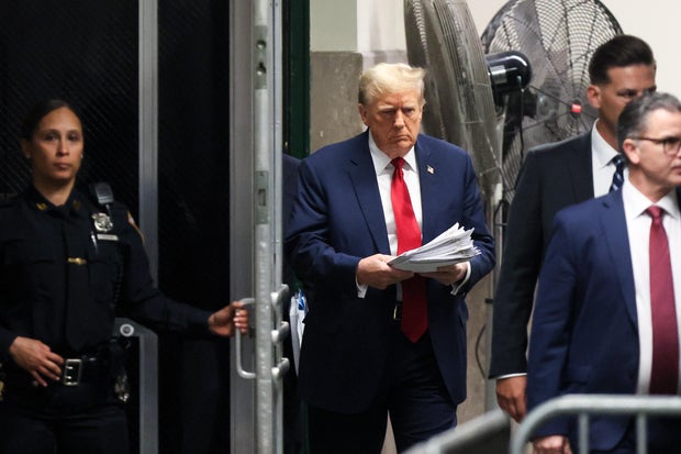 Former President Donald Trump's Hush Money Trial Continues In New York