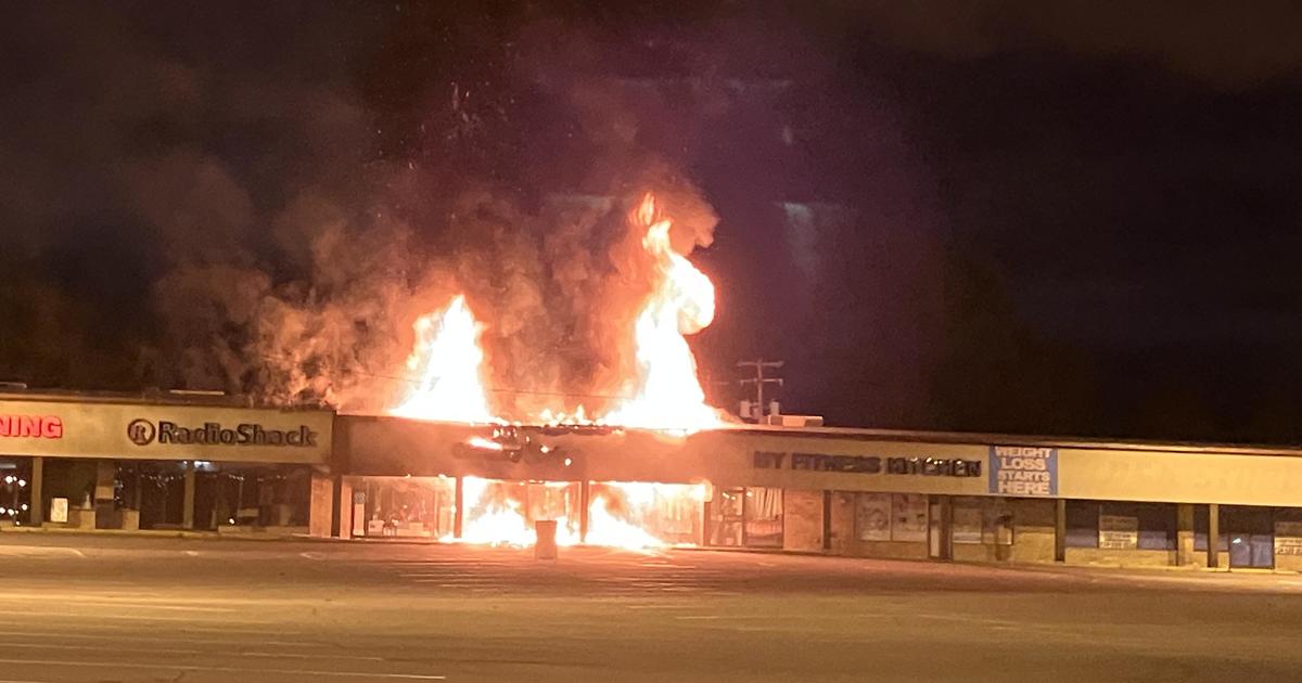 Latrobe shopping plaza devastated by massive fire, multiple businesses damaged