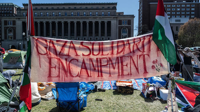 Pro-Palestinian Protests Continue At Columbia University 