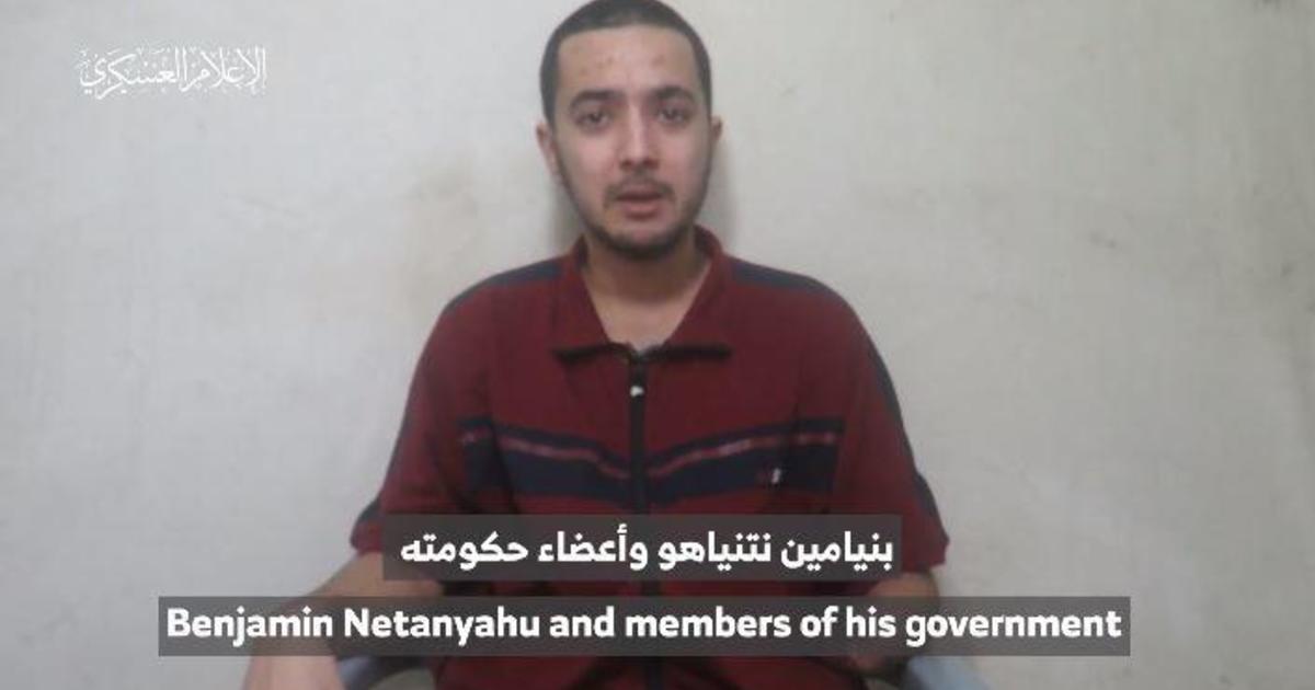 Hamas releases video of injured Israeli-American hostage Hersh Goldberg-Polin