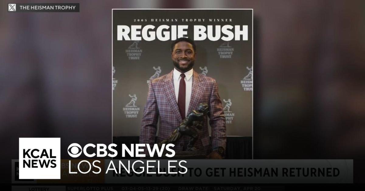 Reggie Bush Gets His 2005 Heisman Trophy Reinstated Cbs Los Angeles