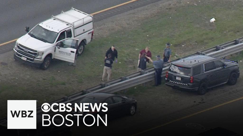 Driver injured in possible road rage shooting on I-93 in Braintree
