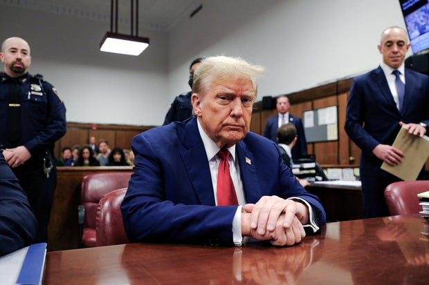 Former President Donald Trump's Hush Money Trial Continues In New York