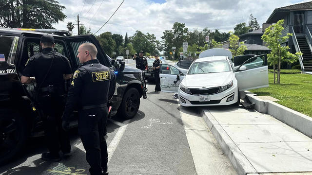 Stolen vehicle chase in Stockton 