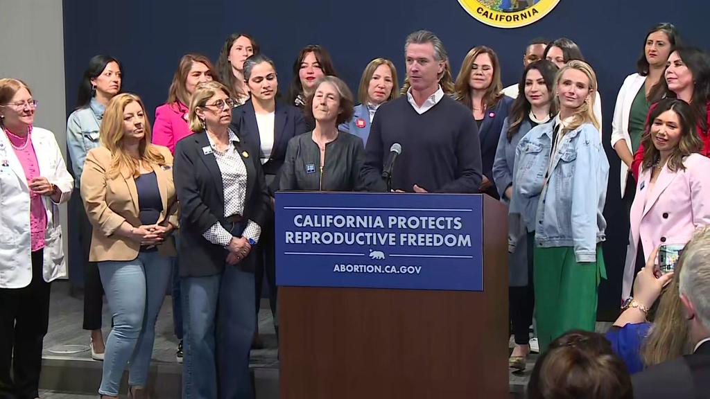 California Gov. Newsom on Arizona abortion ban: "This is not an
academic exercise. This is real life."