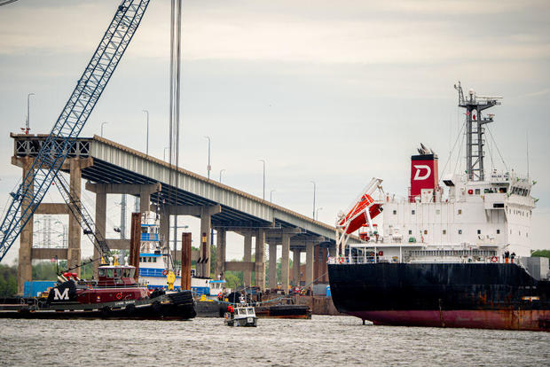 Recovery Efforts Continue On The Francis Scott Key Bridge Collapse In Baltimore 