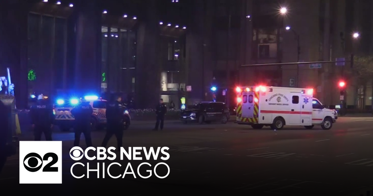 String of armed robberies reported in downtown Chicago overnight - CBS ...