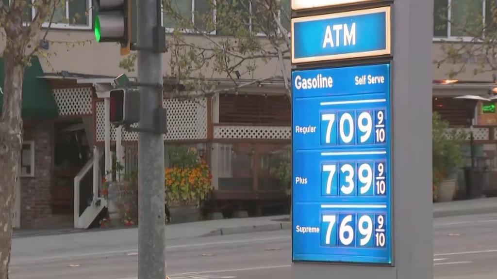 Gas prices top $7 per gallon in some parts of the Bay Area