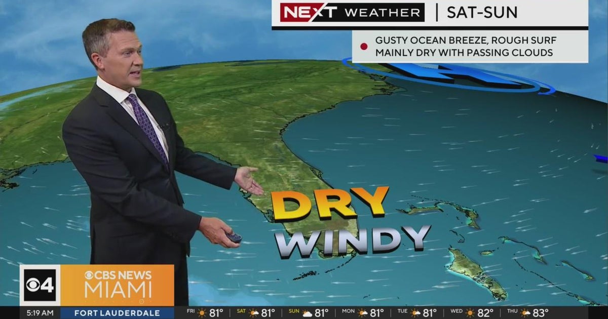 South Florida Weather for Friday 4/26/2024 5AM - CBS Miami