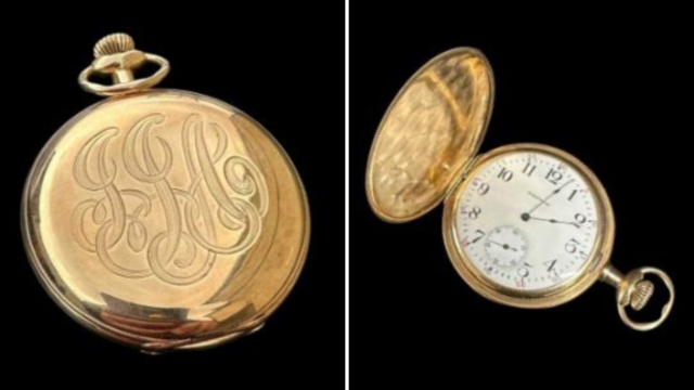 John Jacob Astor IV's pocket watch 