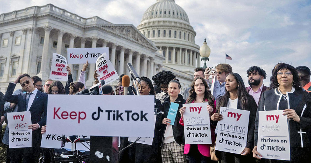 TikTok users sue federal government over new law that could lead to ban of popular app