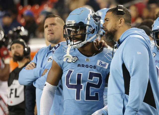 Toronto Argonauts play the Ottawa Redblacks 