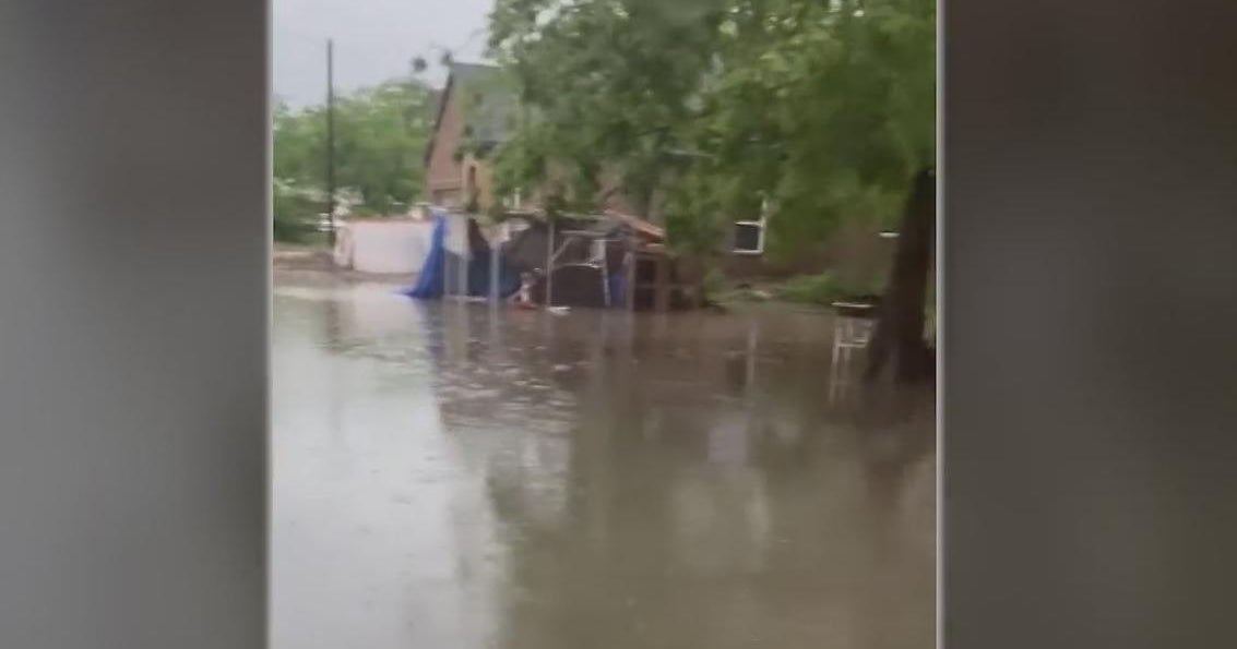 Storms bring heavy rain, rounds of flooding to North Texas - CBS Texas