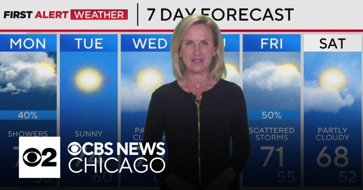 Storms possible overnight in Chicago - CBS Chicago