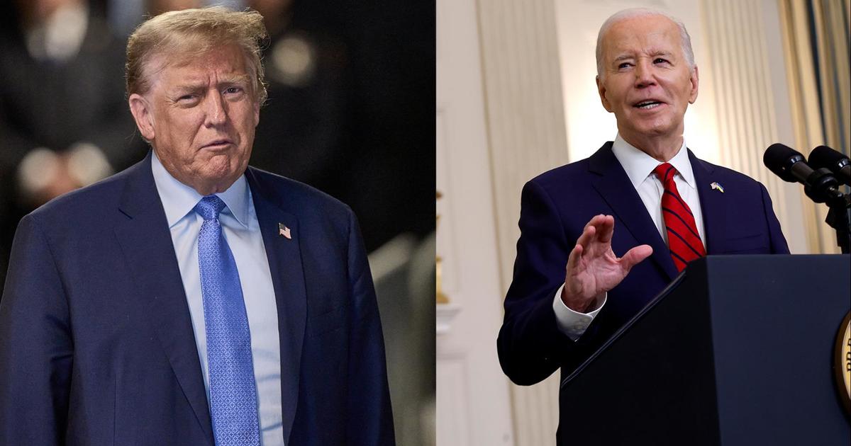 Trump, Biden neck and neck in swing states, CBS News poll finds