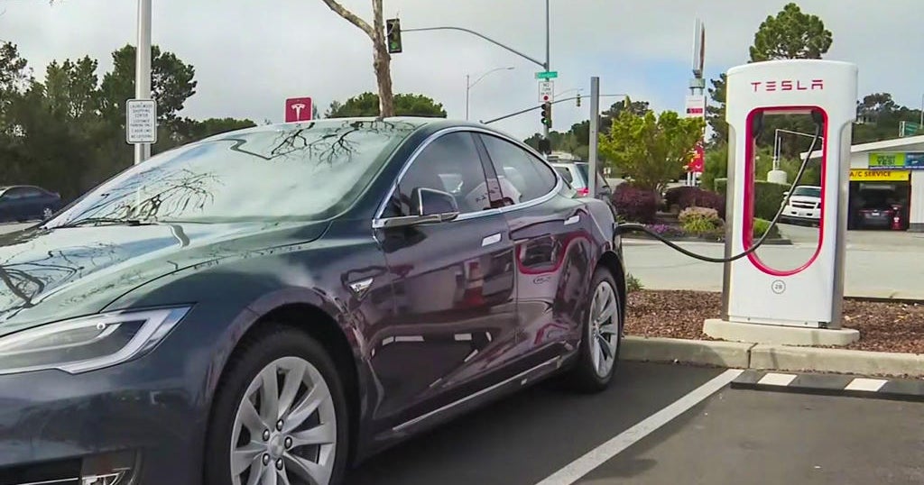 EV charging infrastructure gets a jump-start in California - CBS San ...
