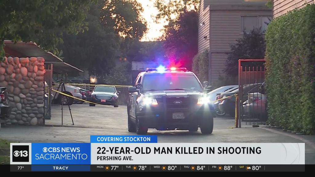 Man killed in Stockton shooting, homicide investigation underway