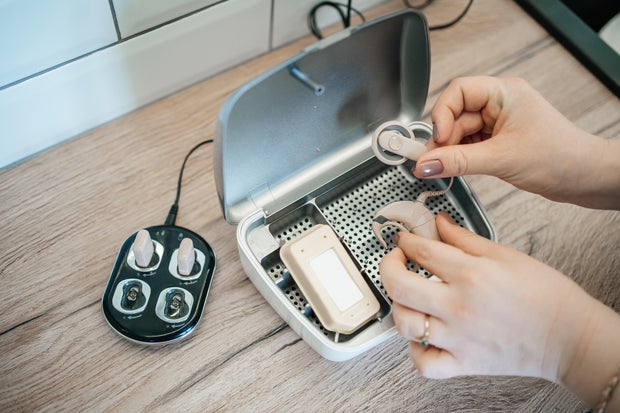 dryer for cochlear implants
