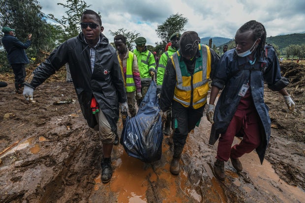 Search and rescue efforts continue after the collapse of the Old Kijabe Dam in Kenya