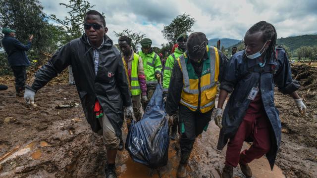 Search and rescue efforts continue after the collapse of the Old Kijabe Dam in Kenya 