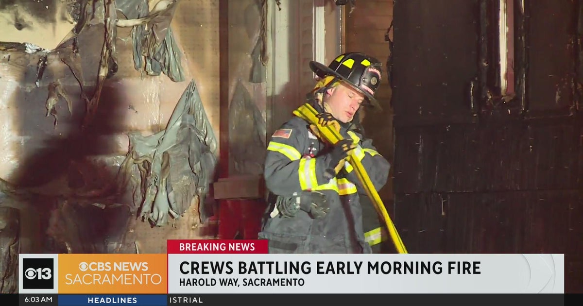 Firefighters douse fire at home under renovation in Sacramento