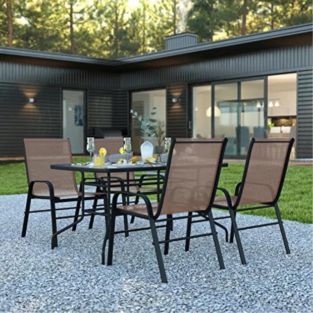Lark Manor Artu Outdoor Patio Dining Set