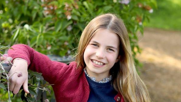 Prince William and Kate share new photo of Princess Charlotte to mark her 9th birthday