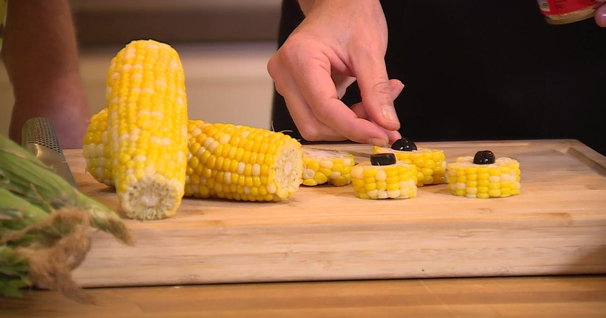 Making corn sunflowers