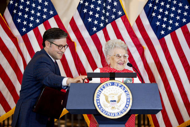 Congressional Gold Medal Ceremony Honors The "Rosies" 