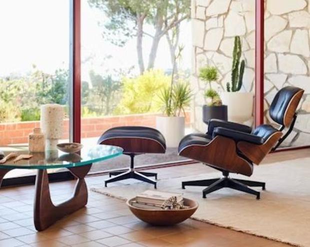 Herman Miller Eames Lounge Chair and Ottoman 