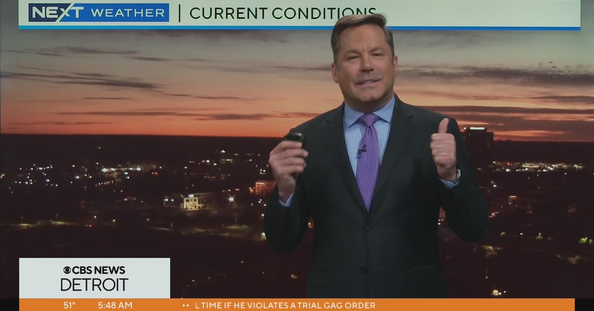 A gorgeous start. Warming fast today! NEXT Weather Forecast (5/2/2024 ...