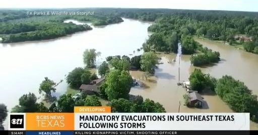 Southeast Texas residents ordered to evacuate after severe flooding ...
