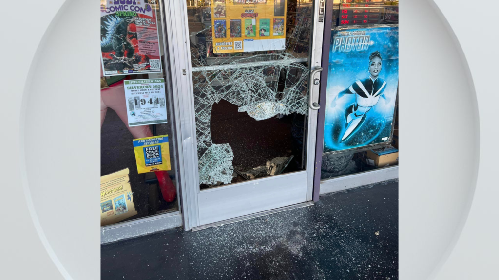 Sacramento comics and toy store broken into twice in 3 days