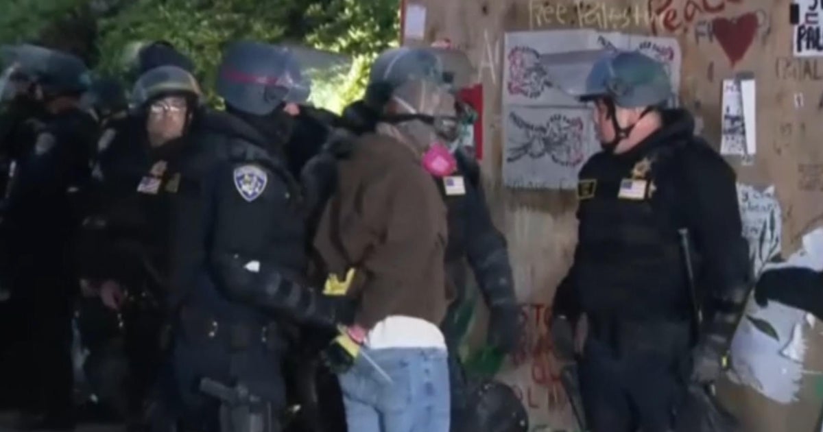 Crackdowns on campus protests over war in Gaza continue - CBS News