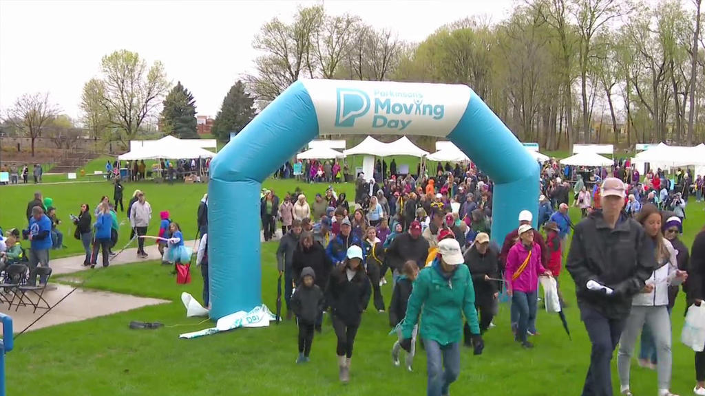 Hundreds join walk to end Parkinson's disease in Plymouth