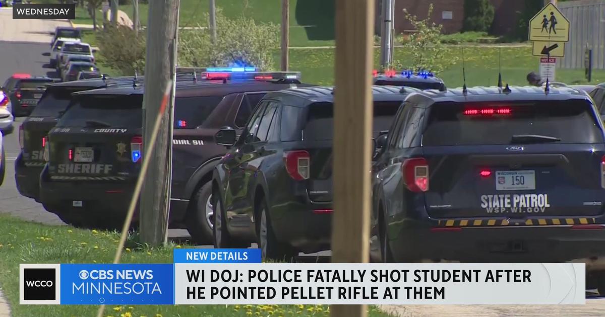 Wisconsin police shoot teenager with pellet rifle outside middle school, state DOJ says