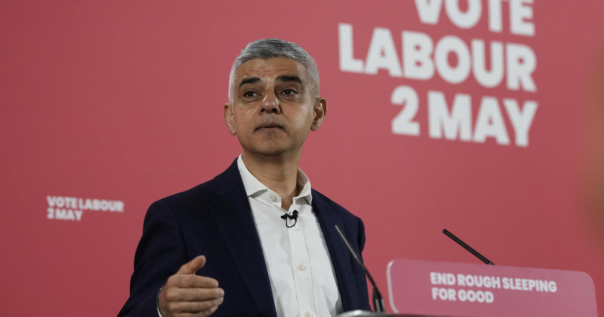 London Mayor Sadiq Khan wins third term as U.K.’s governing Conservatives endure more bad results