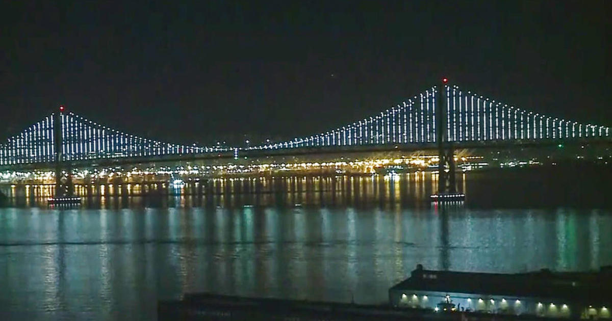 Bay Bridge lights to return with almost double the number of lights, better visibility